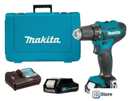 Дрель-шуруповерт Makita DF333DWYE (с 2-мя АКБ, кейс)