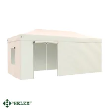 Тент-шатер быстросборный Helex 24362 6х3x3м полиэстер (бежевый)