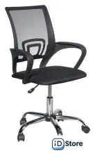 Офисное кресло King Style 695 CH PMK 001.225 (DMS, черный/хром)