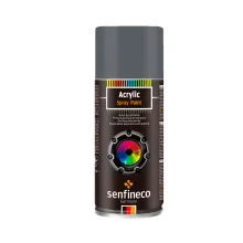 Грунт-спрей акриловый серый матовый 400 мл. Senfineco Primer Acrylic matt grey