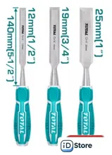 Набор стамесок Total THT41K0302 (3 предмета)