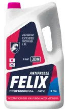 Антифриз FELIX JDM Pink, в п/э кан. 5 кг