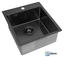 Кухонная мойка ZorG ZRE 4551 graphite