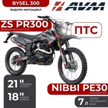 Эндуро мотоцикл AVM Bysel 300 ПТС