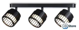 Спот Ambrella light Techno Spot TN71168/3 BK (черный)