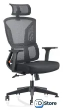 Офисное кресло SitZone U-065A (сетка/ткань, черный)