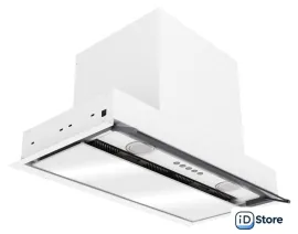 Кухонная вытяжка Elikor Sense Glass 60П-1000 229362 (белый/белое стекло)