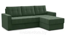 Диван угловой Олимп Amigo green (2,1х1,6м)