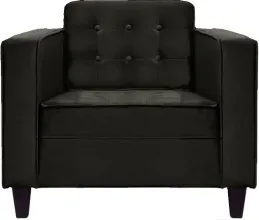 Кресло Бриоли Вилли В17 темно-серый
