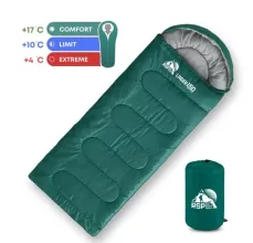 Спальный мешок RSP Lager 150 L (220x75см, зеленый молния слева)