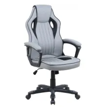 Кресло Situp LUNA chrome (экокожа Grey / сетка Black) механизм DMS