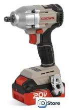 Гайковерт Crown CT22043XS-4 BMC (с 2-мя АКБ, кейс)