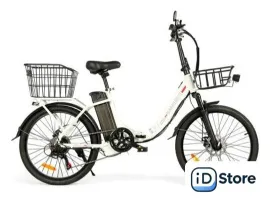 Электровелосипед SameBike City Master MY-E04 (белый)