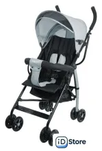 Коляска прогулочная трость Indigo Bono (серый)