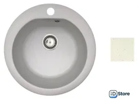 Кухонная мойка БелЭворс Nika (белый)