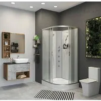 Душевая кабина Niagara NG-3312-14LBKG 120x80x200