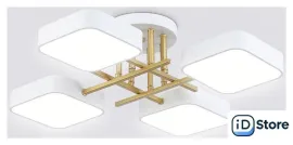 Припотолочная люстра Ambrella light FL516341/4 WH/GD (белый/золото)