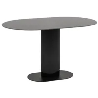 Обеденный стол Stool Group Mystery 130x80 / T-015 (черный/керамика)