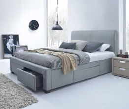 Кровать Halmar Modena 200x140 серый