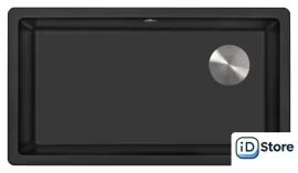 Кухонная мойка ZorG Fast 76 Premium black metallic