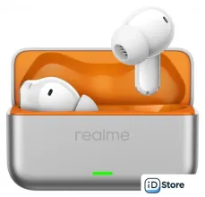 Наушники Realme Buds T500 Pro (белый/серебристый)