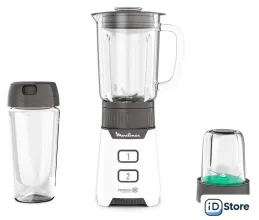 Стационарный блендер Moulinex LM16L110 (белый)