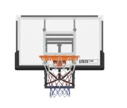 Баскетбольный щит регулируемый UNIX Line B-Backboard-PC R45