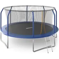 Батут Unix Line Supreme Basic 14 ft (blue)