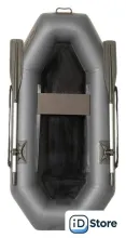Гребная лодка Лоцман Стандарт 200 (серый)