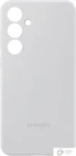 Чехол для телефона Samsung Silicone Case Galaxy S24 FE (серый)