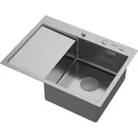 Кухонная мойка ARFEKA ECO AR 650500 R POP-UP SATIN