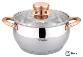 Кастрюля Sonifer SF-1143-24 (с крышкой)