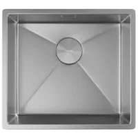 Мойка кухонная ZorG Zerox 49 U / IF Steel