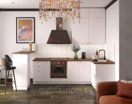 Кухня угловая Валерия 2.5х1.8м - Японский шелк