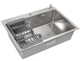 Комплект ARFEKA ECO AR мойка 700500, коландер, дозатор SATIN DECOR MILLET GRAINS