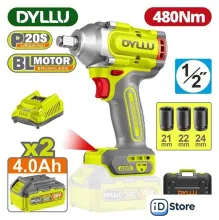 Гайковерт Dyllu DTCD1B483 (с 2-мя АКБ, кейс)