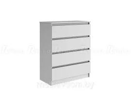 Комод Аванта 800 - Белый шагрень (0,9 м)