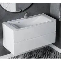 Мебель для ванных комнат Vela Тумба под умывальник Vela Бриз 100П под Milen TU27058