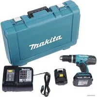 Дрель-шуруповерт Makita DDF453SYE (с 2-мя АКБ, кейс)