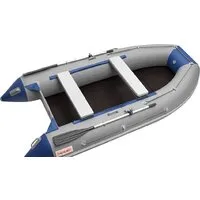 Моторная лодка Roger Boat Hunter 3000 (без киля, серый/синий)