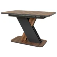 Обеденный стол Аквилон Аврора раздвижной (авелано/графит)