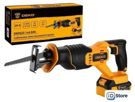 Сабельная пила Deko DKRS20 085-1126 (с 1-им АКБ)