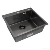 Кухонная мойка ARFEKA ECO AR 550500 BLACK PVD NANO