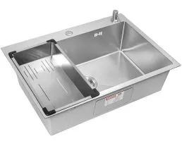 Комплект ARFEKA ECO AR мойка 700500, коландер G, дозатор SATIN DECOR VOLCANIC