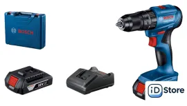 Ударная дрель-шуруповерт Bosch GSB 185-LI Professional 06019K3100 (с 2-мя АКБ, кейс)