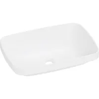 Умывальник Belux Джаз 540 Прямоугольник (18, белый матовый/Solid Surface)