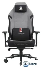 Игровое (геймерское) кресло Evolution Epic Fabric (серый/черный)