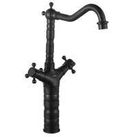 Смеситель для мойки Rea Rustico black matt B5520
