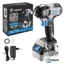 Гайковерт Deko ZKIS Set 083-1084 (с 1-им АКБ)