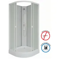 Душевая кабина Niagara Promo P90/13/MT/BK 90x90x200